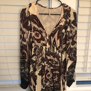 Free People Tunic Blouse